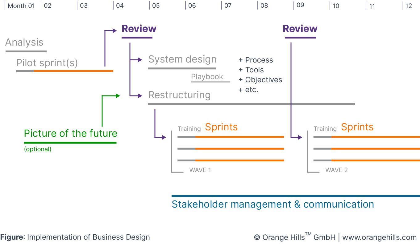 Implementation Roadmap for Business Design