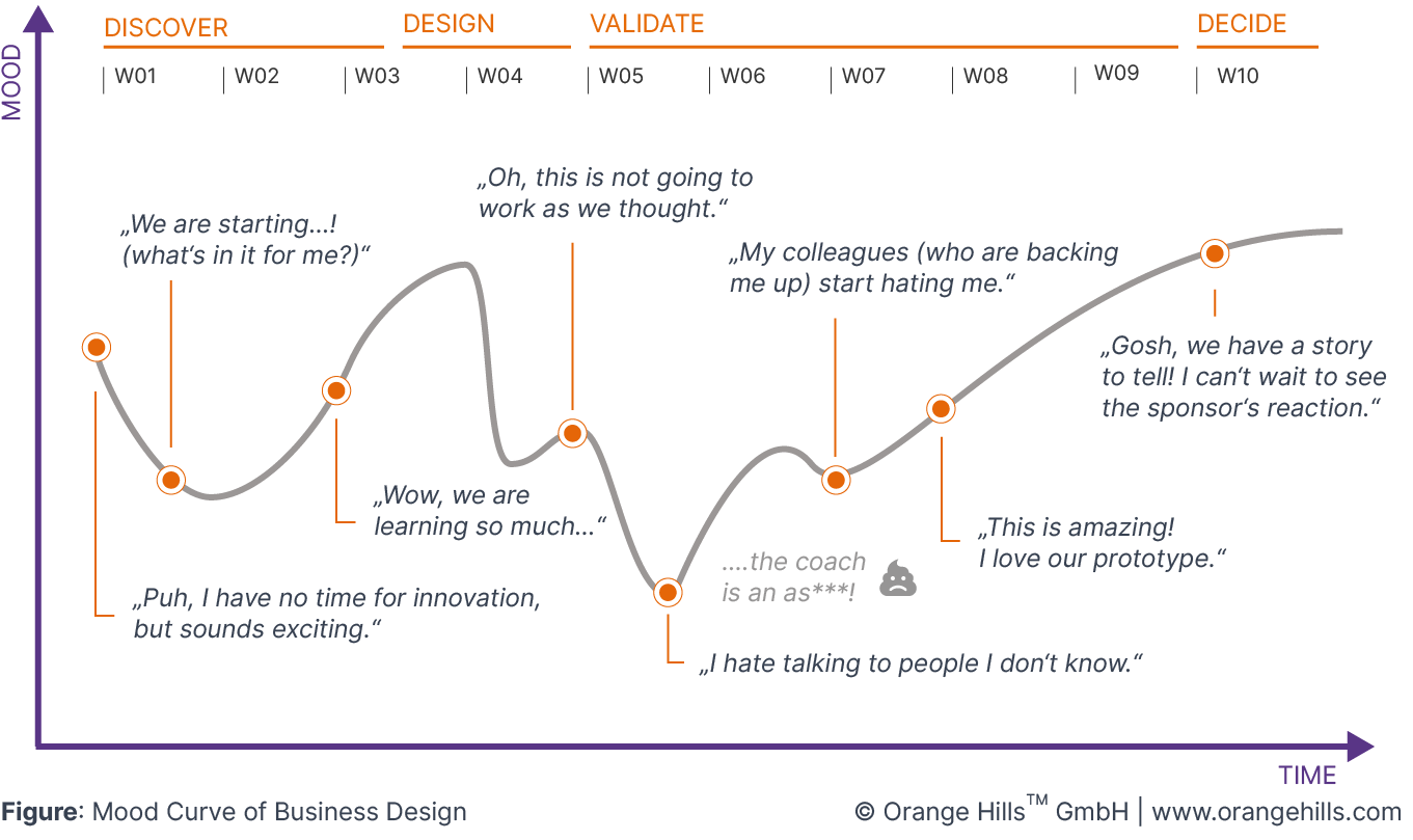 Mood Curve of Business Design